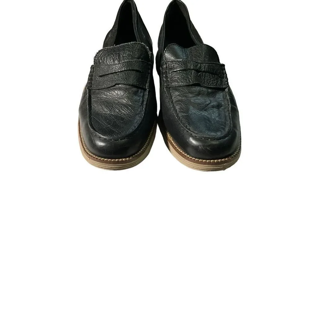 Cole Haan Grand OS Leather Loafer Slip On Shoes